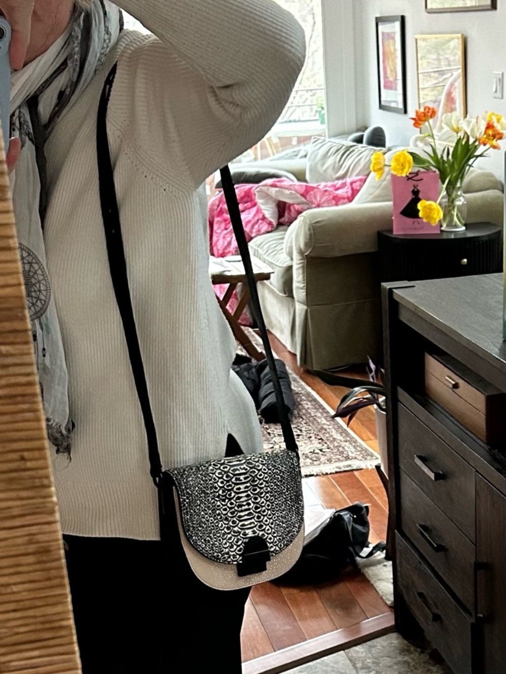 Loeffler Randall Saddle Bag NWT - Picture 6 of 8